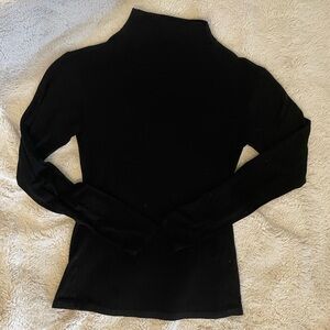 Dynamite Sleek Black Turtleneck